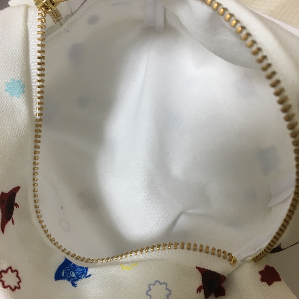 伊達ちどり柄 キャラメル&BOXポーチ