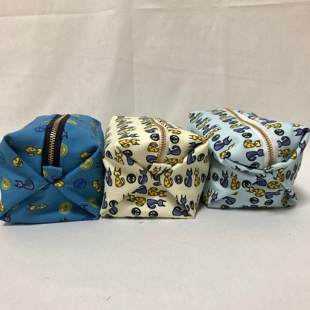 三池ネコ キャラメルポーチ