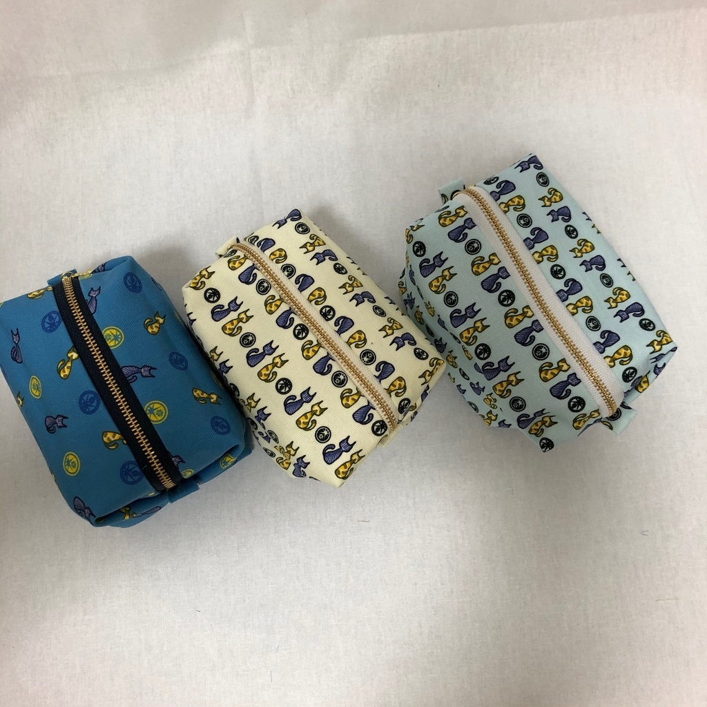 三池ネコ キャラメルポーチ