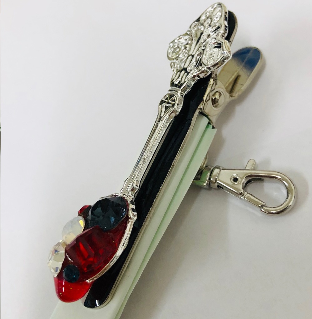 宝石スプーン~バッグクリップ~クルーウェルカラー
