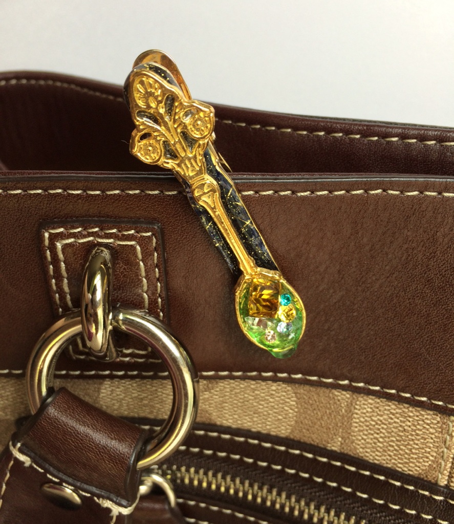 宝石スプーン~バッグクリップ~クルーウェルカラー