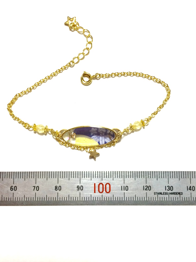 紋モチーフブレスレット~stella~