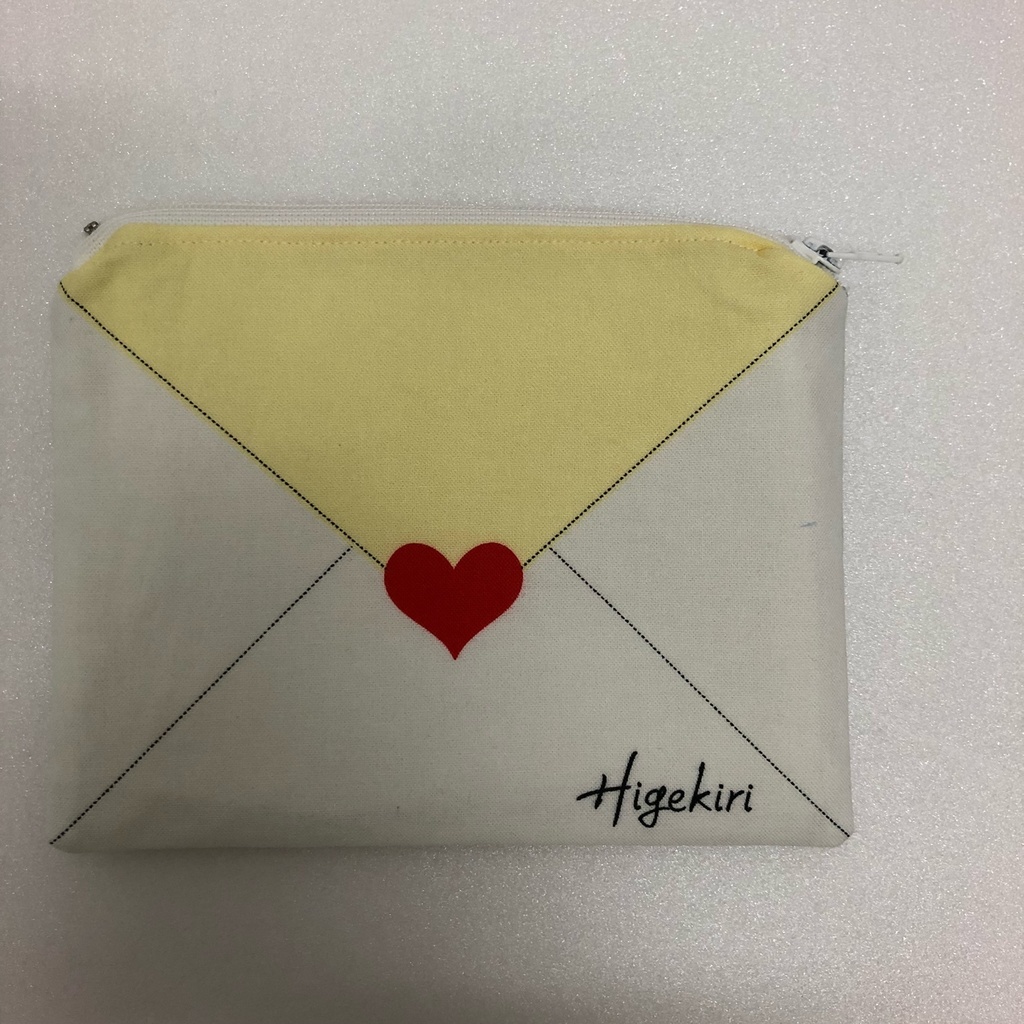 レターポーチ ファスナーver