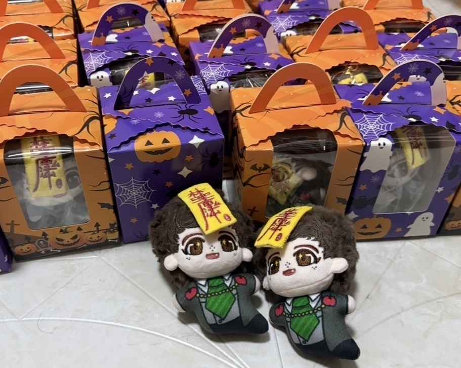 10cm Sebastian plush doll(ghost form)