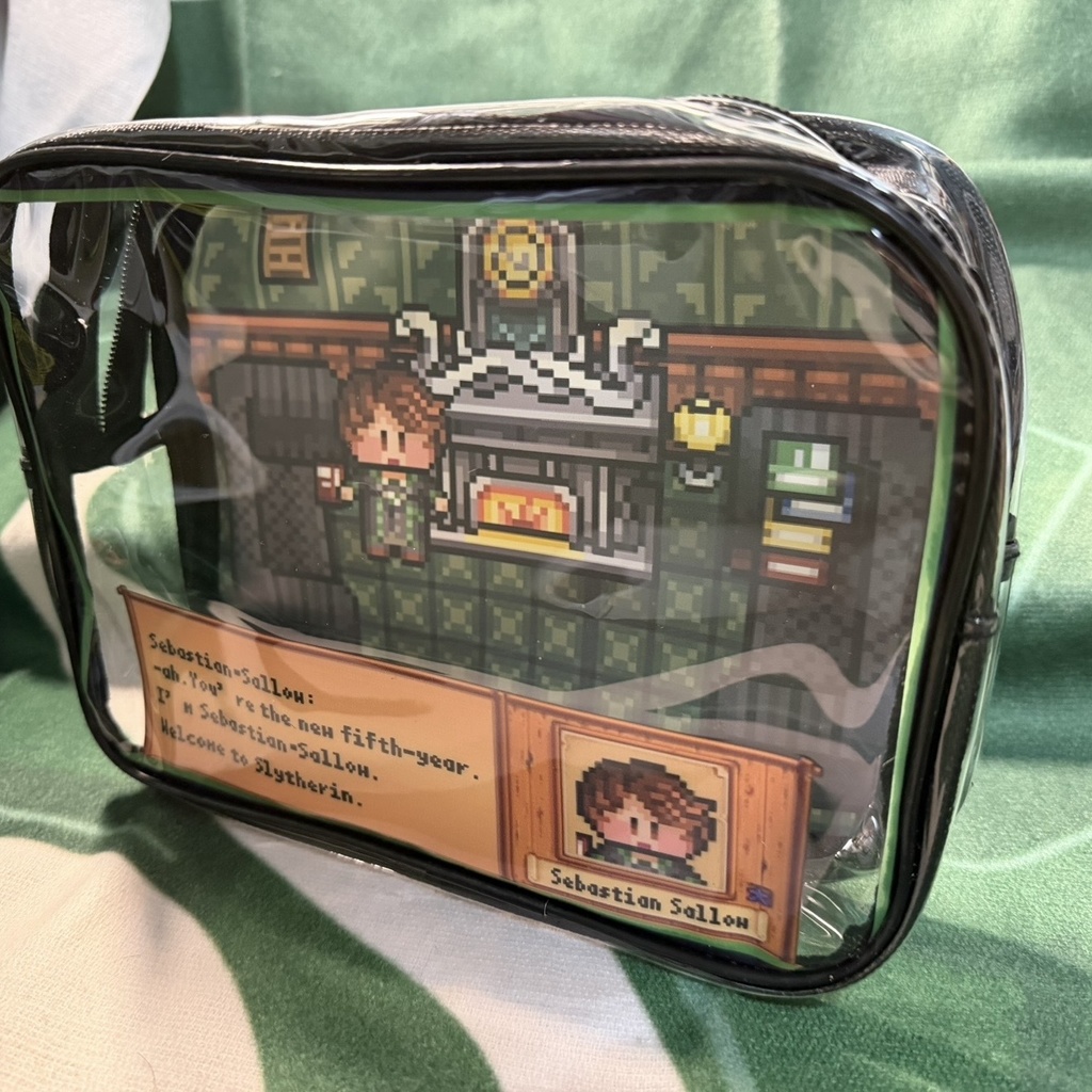 SebのPVCクリアドールバッグ