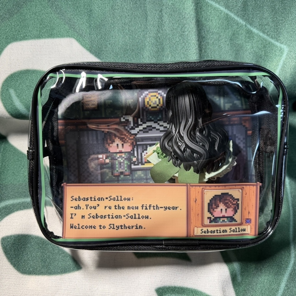 SebのPVCクリアドールバッグ