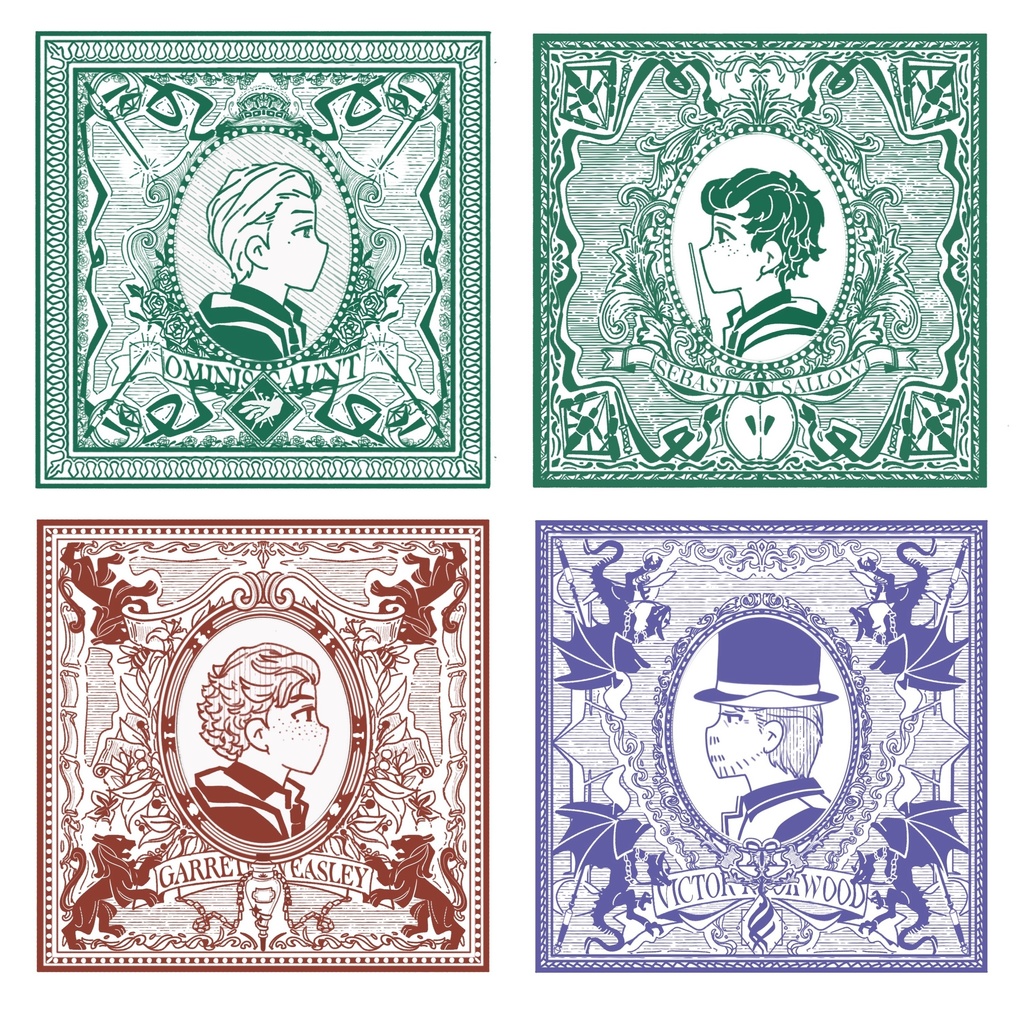 ホグワーツNPC横顔スカーフ