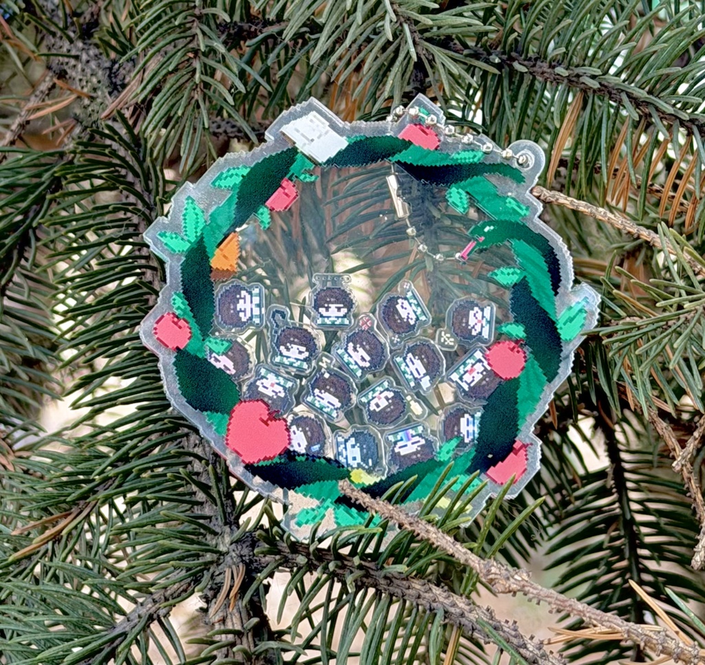 セバスチャン揺れるアクリルキーホルダー