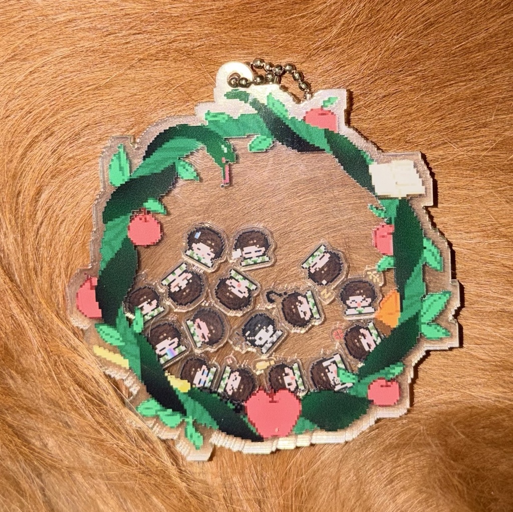 セバスチャン揺れるアクリルキーホルダー