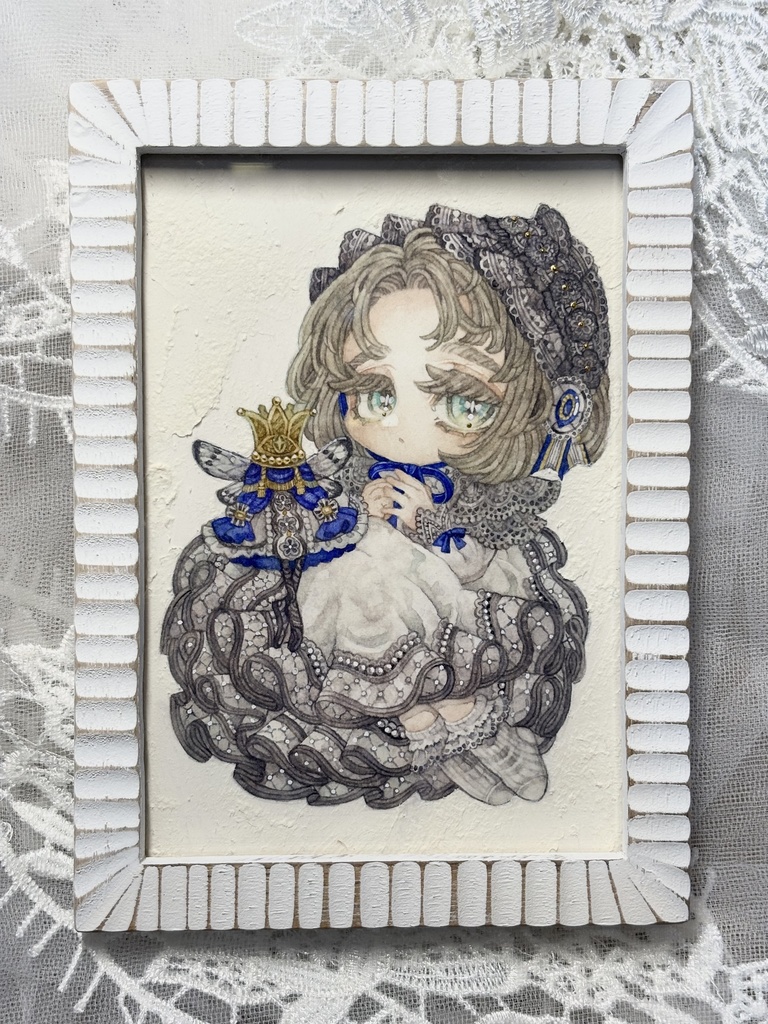 透明水彩原画「lulu」