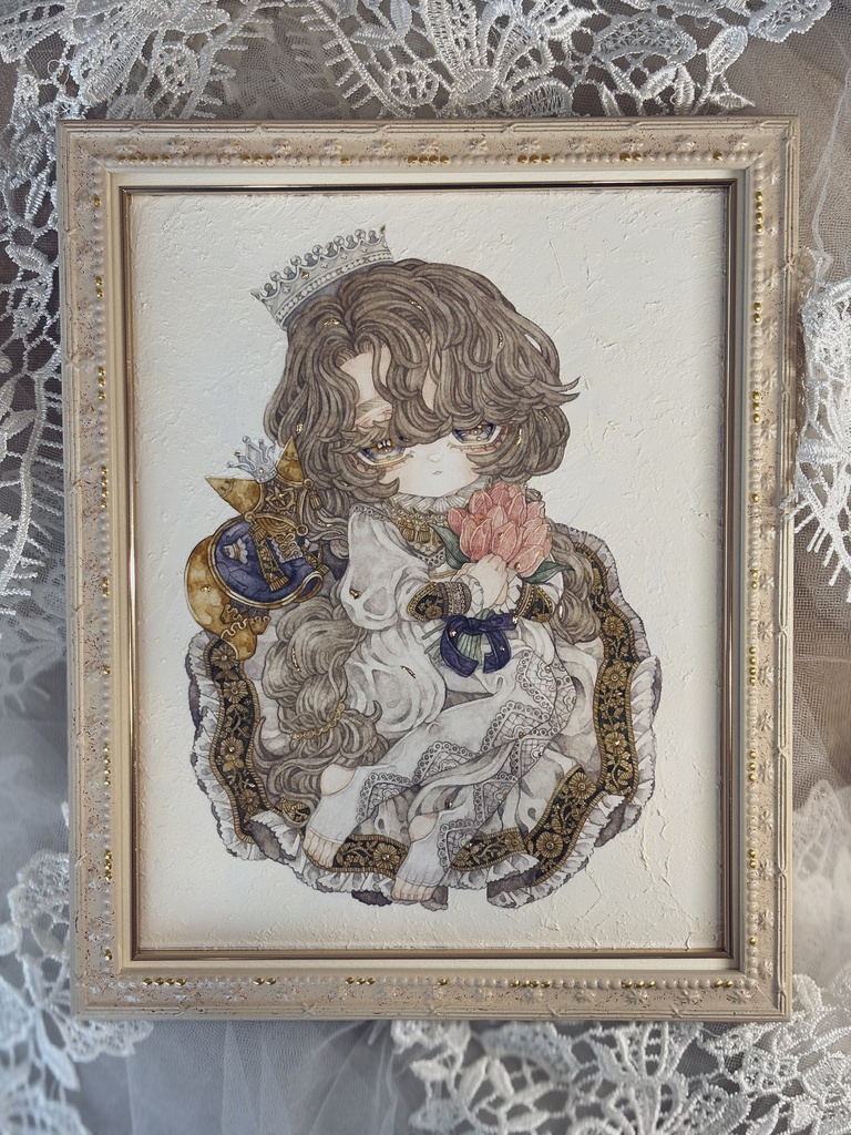 透明水彩原画｢NeNe｣