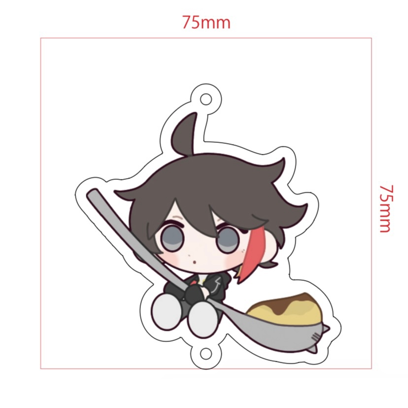 【非公式】メッシャーズつながるアクリルキーホルダー【受注生産】