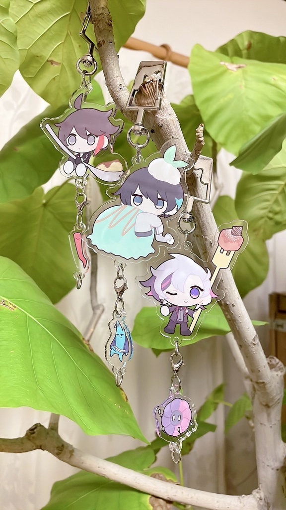 【非公式】メッシャーズつながるアクリルキーホルダー【受注生産】