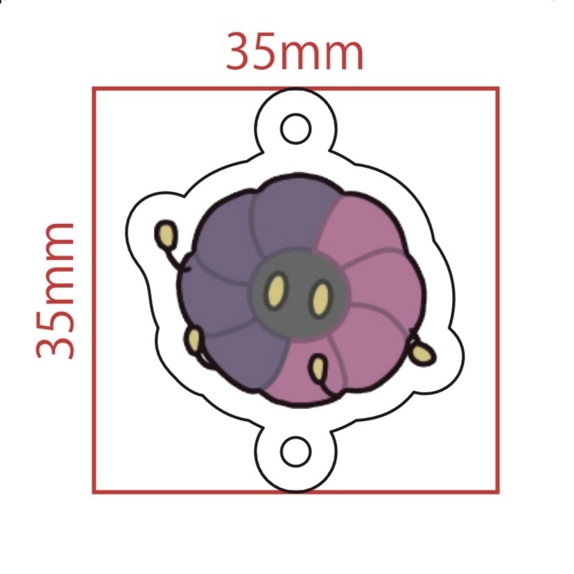【非公式】メッシャーズつながるアクリルキーホルダー【受注生産】