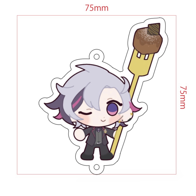 【非公式】メッシャーズつながるアクリルキーホルダー【受注生産】