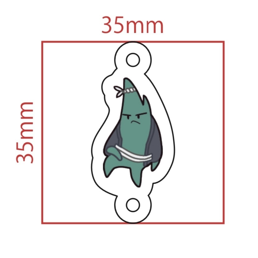 【非公式】メッシャーズつながるアクリルキーホルダー【受注生産】