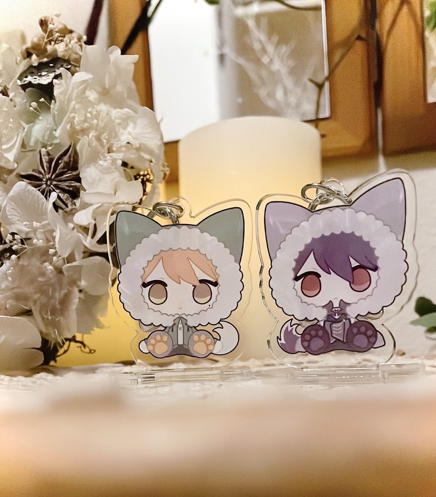 【非公式】咎人アクリルキーホルダー(スタンド付き)【受注生産】