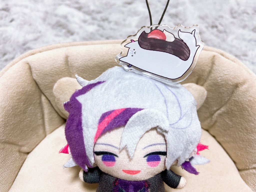 【にじそうさく08】アクリルバッジ