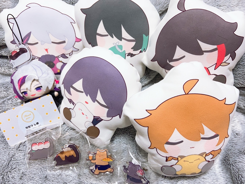 【にじそうさく08】アクリルバッジ