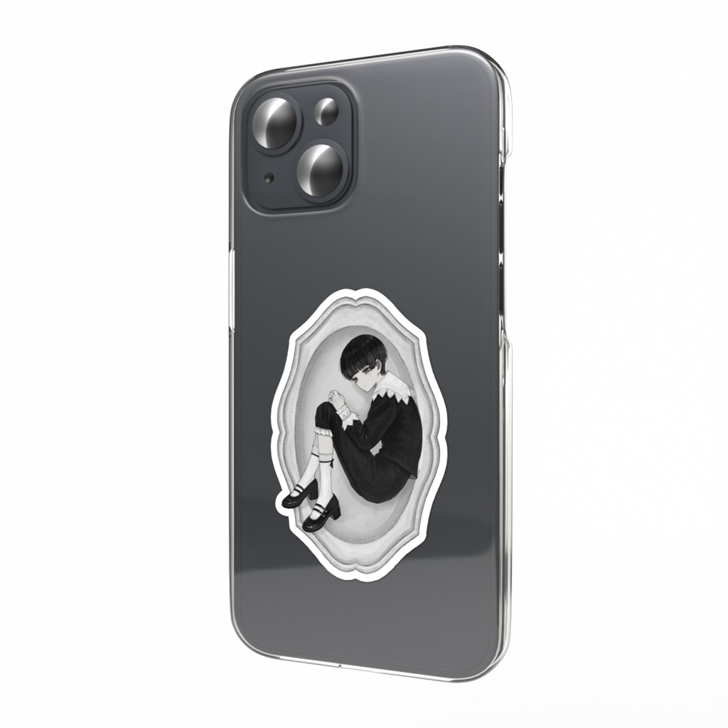 灯骨ヒトステッカー