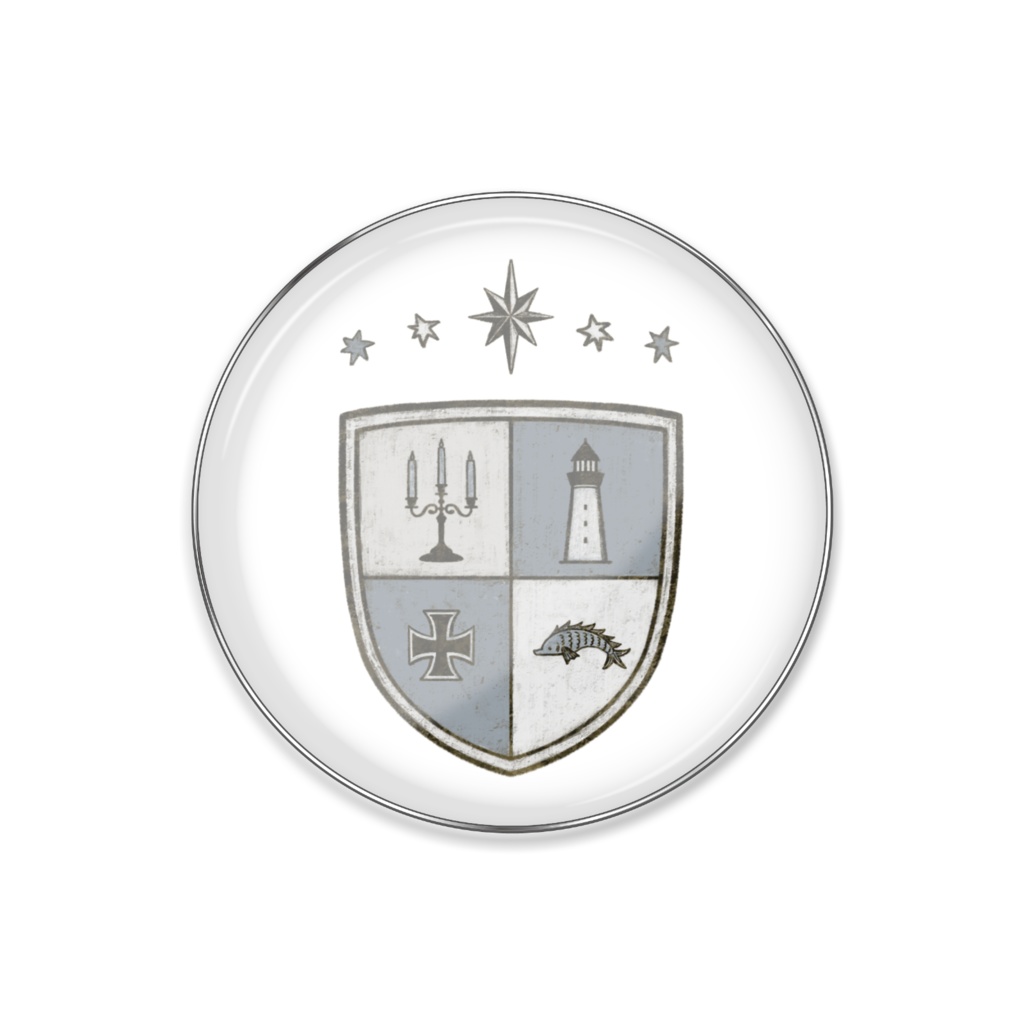 紋章ピンバッジ