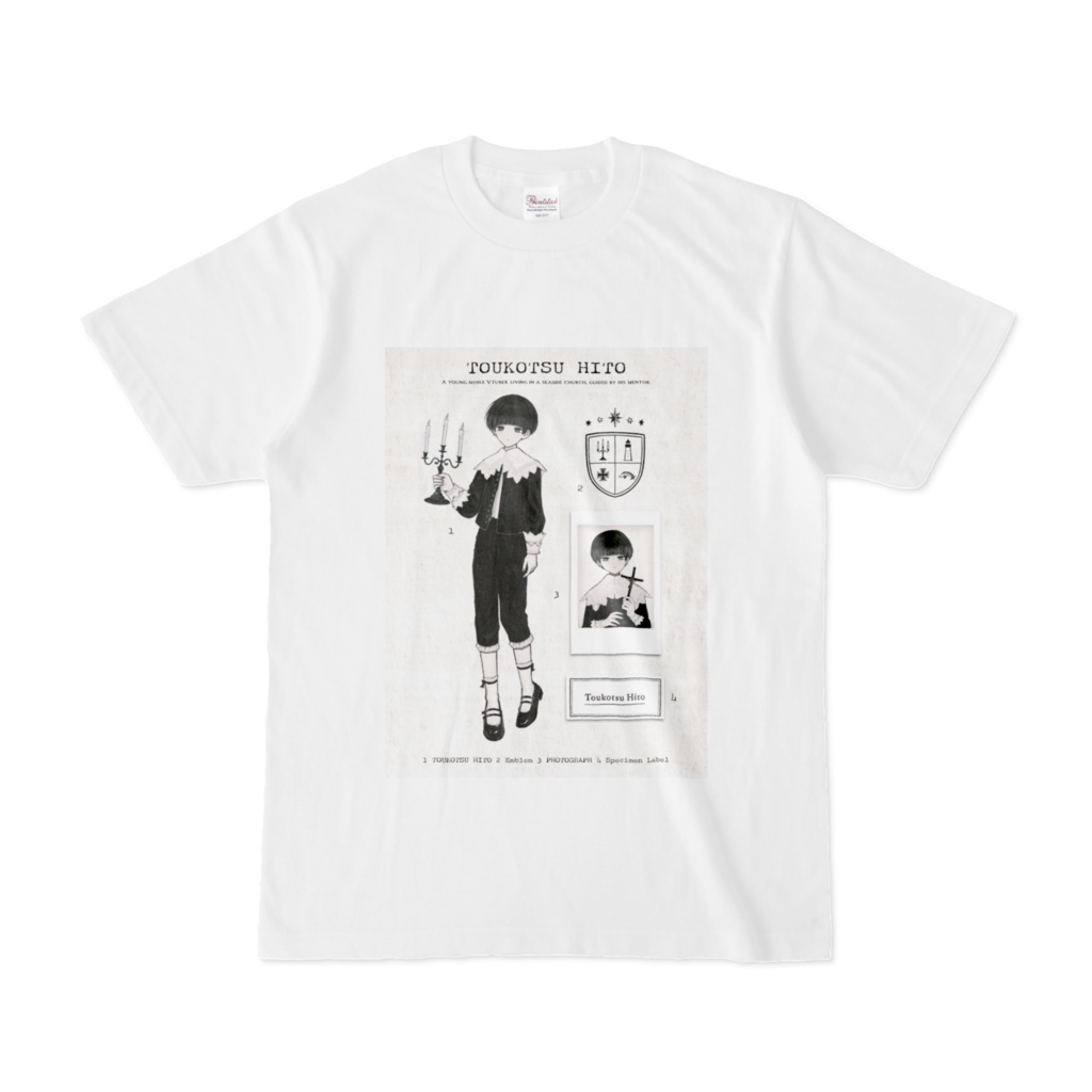 灯骨ヒトTシャツ