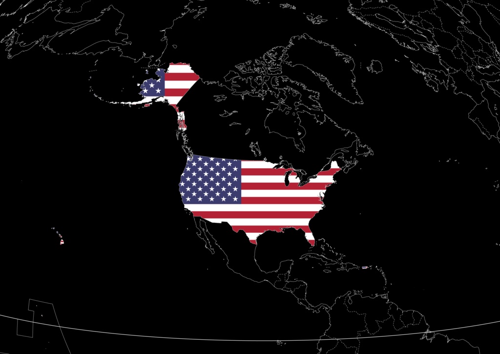 国連加盟国[193ヶ国]の地図