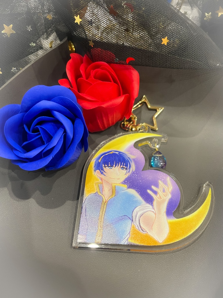 マルロイ概念チャーム付アクリルキーホルダー