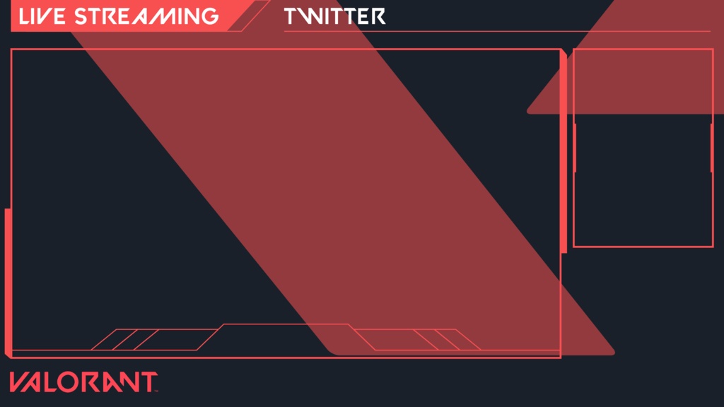 【VALORANT】配信画面UIセット