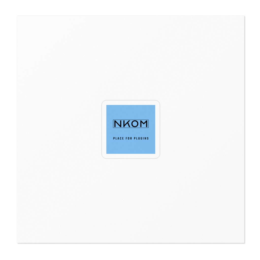 Nkomロゴステッカー