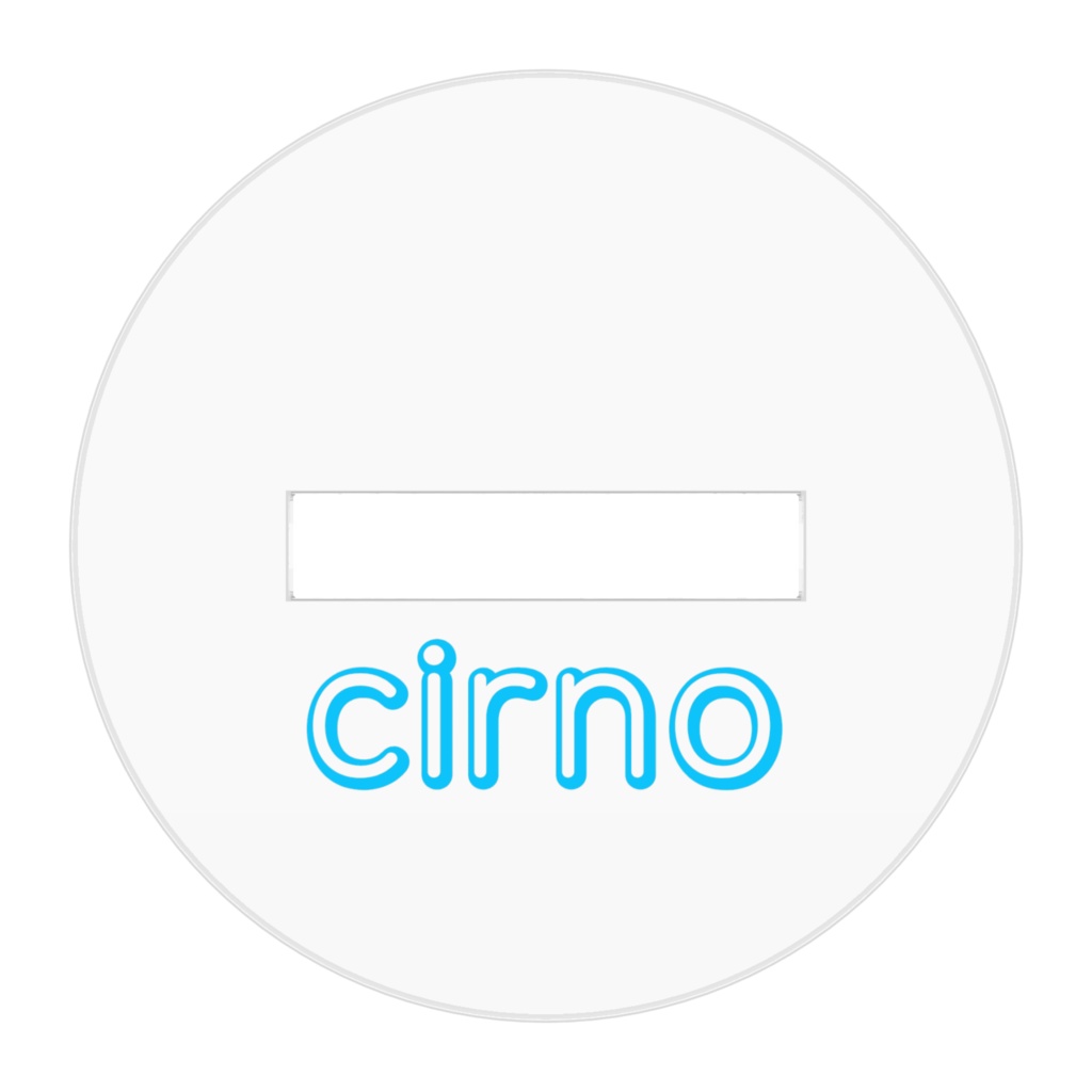 チルノのアクリルスタンド(小さめ)