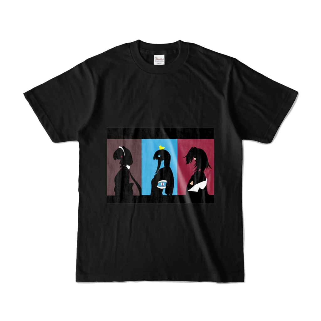 【非公式】にじさんじ〜さんばか影絵風Tシャツ