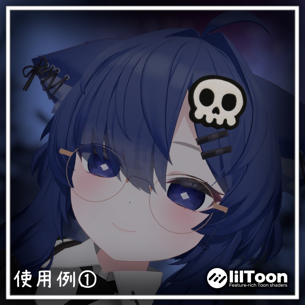 【かわいい!】ドクロヘアピン2種