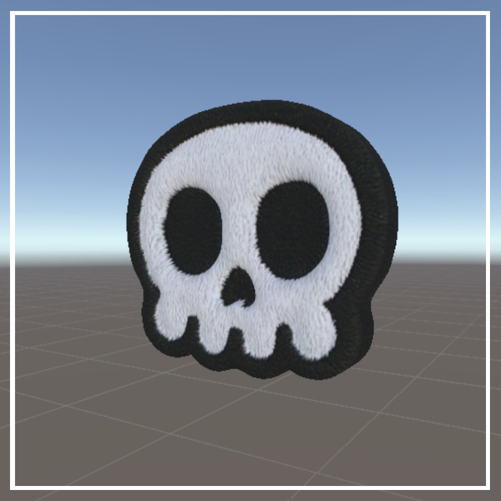 【かわいい!】ドクロヘアピン2種