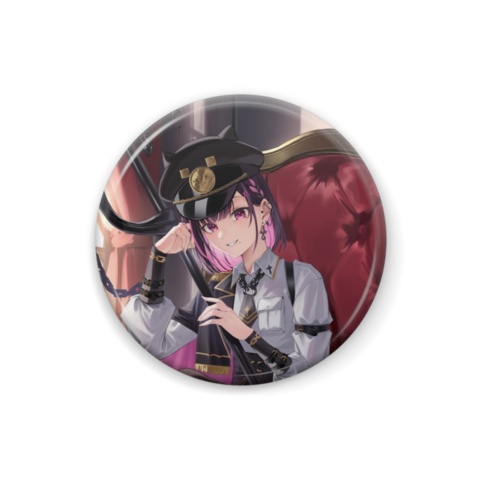 周年缶バッジ