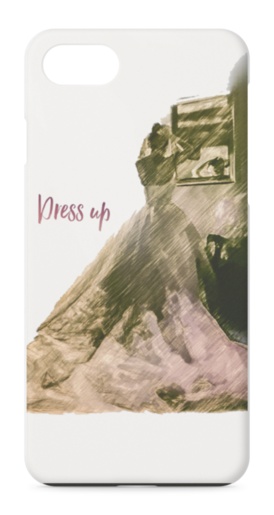 Dress up iPhoneケース - 正面印刷のみ