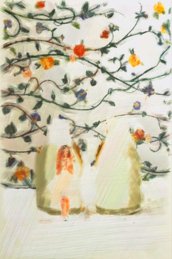 ミルクの前で待ち合わせ iPhoneケース - 正面印刷のみ