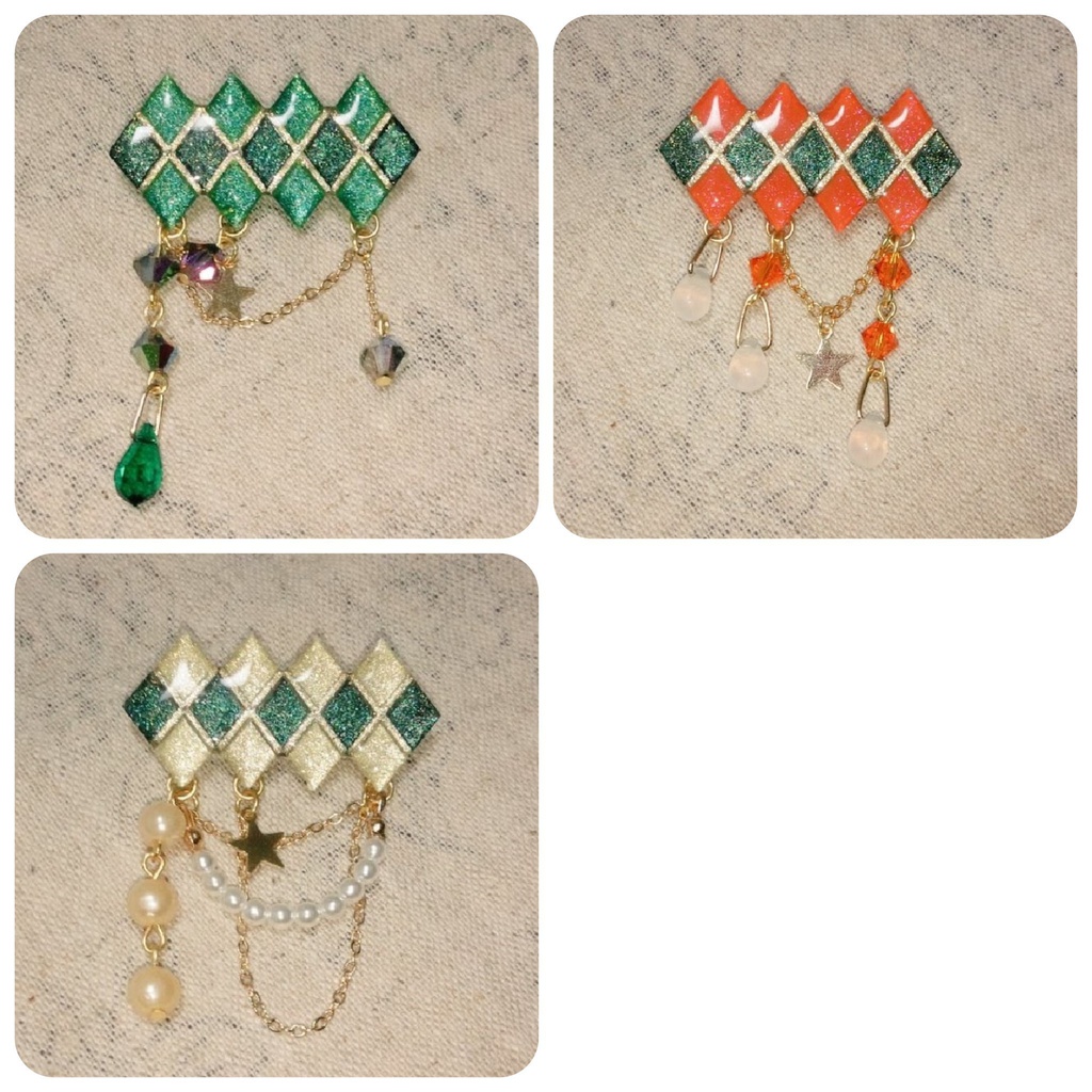 RESTART POiNTERイメージブローチ【各キャラ】