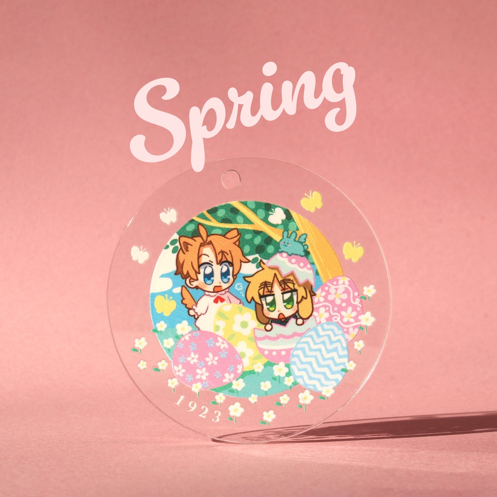 【郵便】1923 key ring