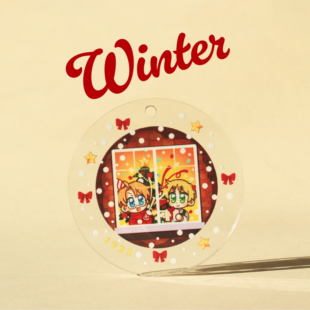 【郵便】1923 key ring