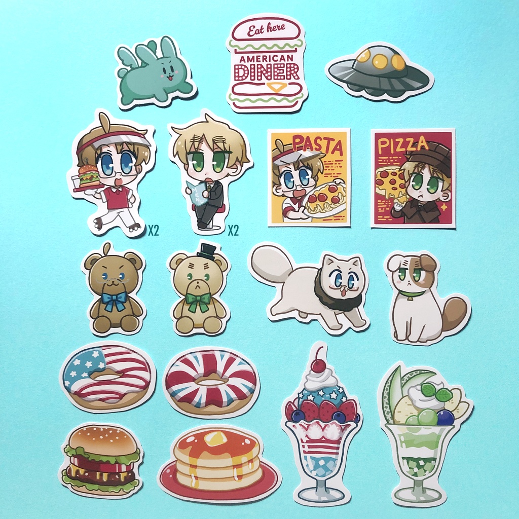 DINER AJIONCHI SEAL SET