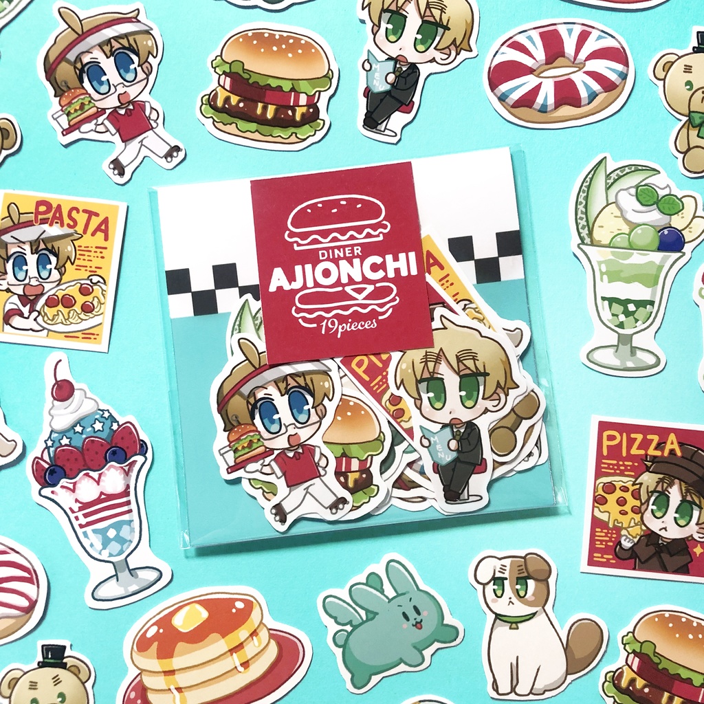 DINER AJIONCHI SEAL SET