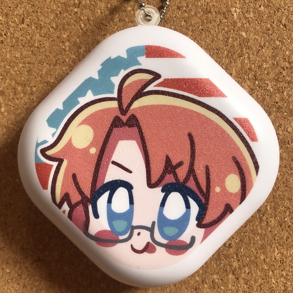 PUNIPUNIあめいかくんストラップ