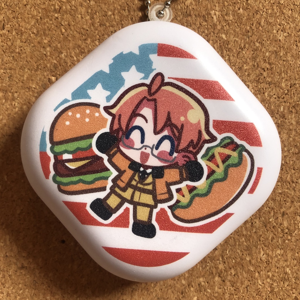 PUNIPUNIあめいかくんストラップ