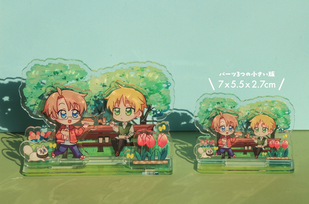 春のべいえいジオラマアクリルスタンド
