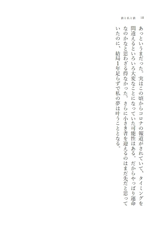 猫と私と猫