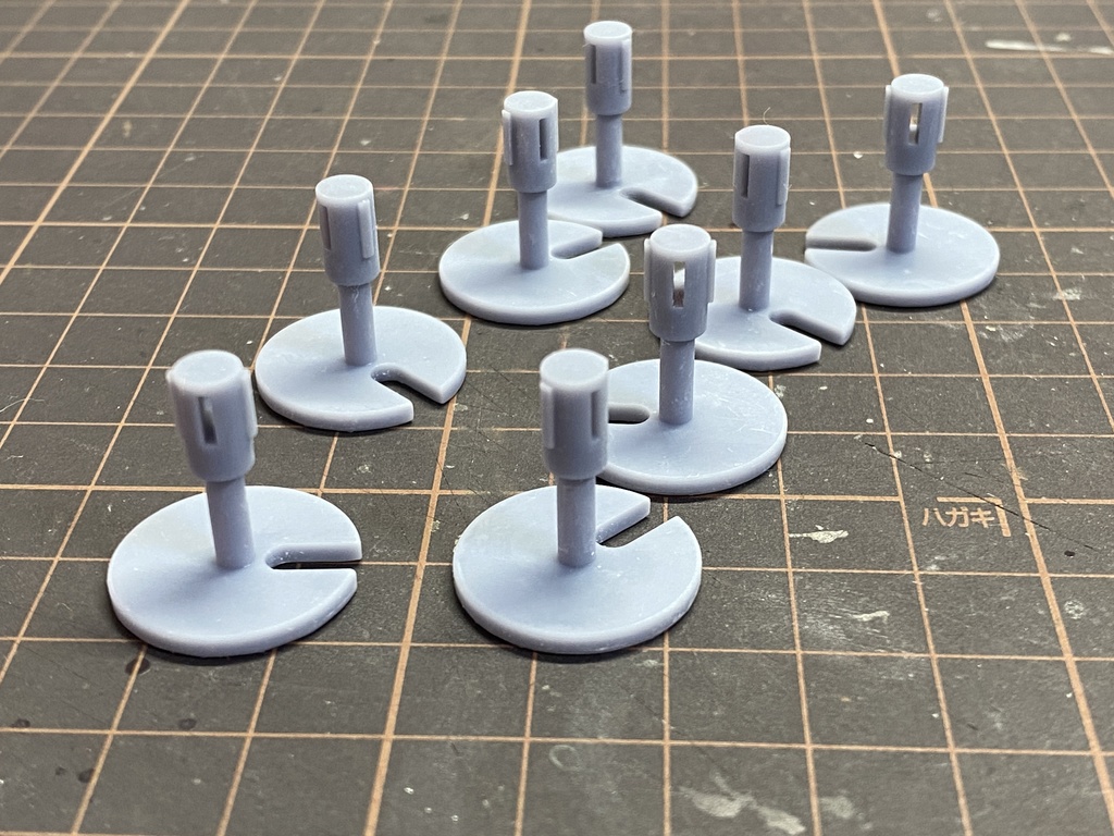 【全4種】1/12 ベルト式パーテーションポール