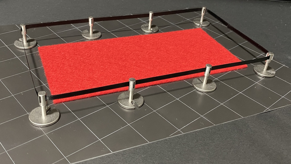 【全4種】1/12 ベルト式パーテーションポール