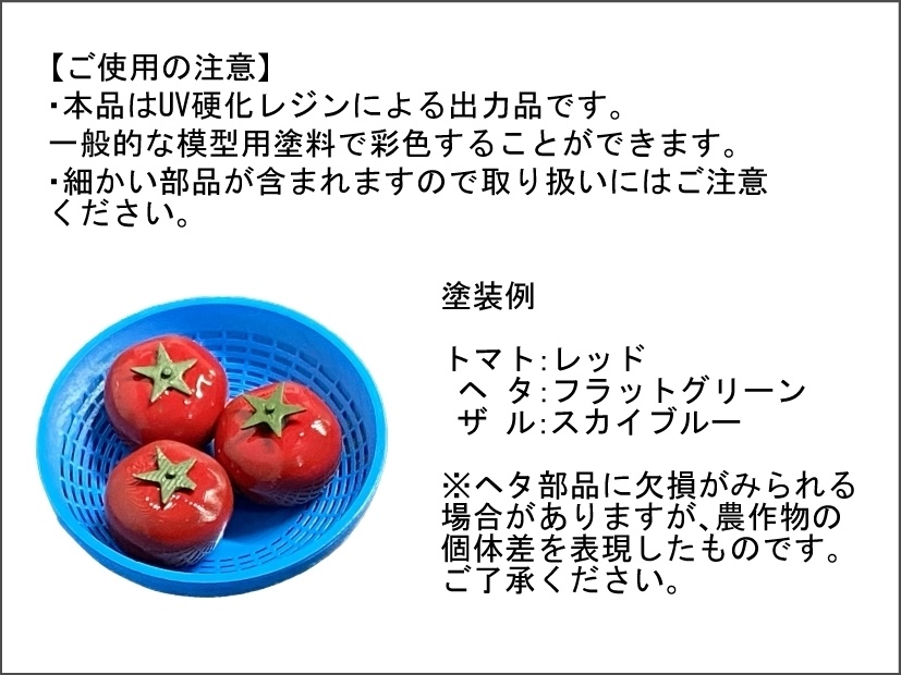 1/12 トマト&盛りザル