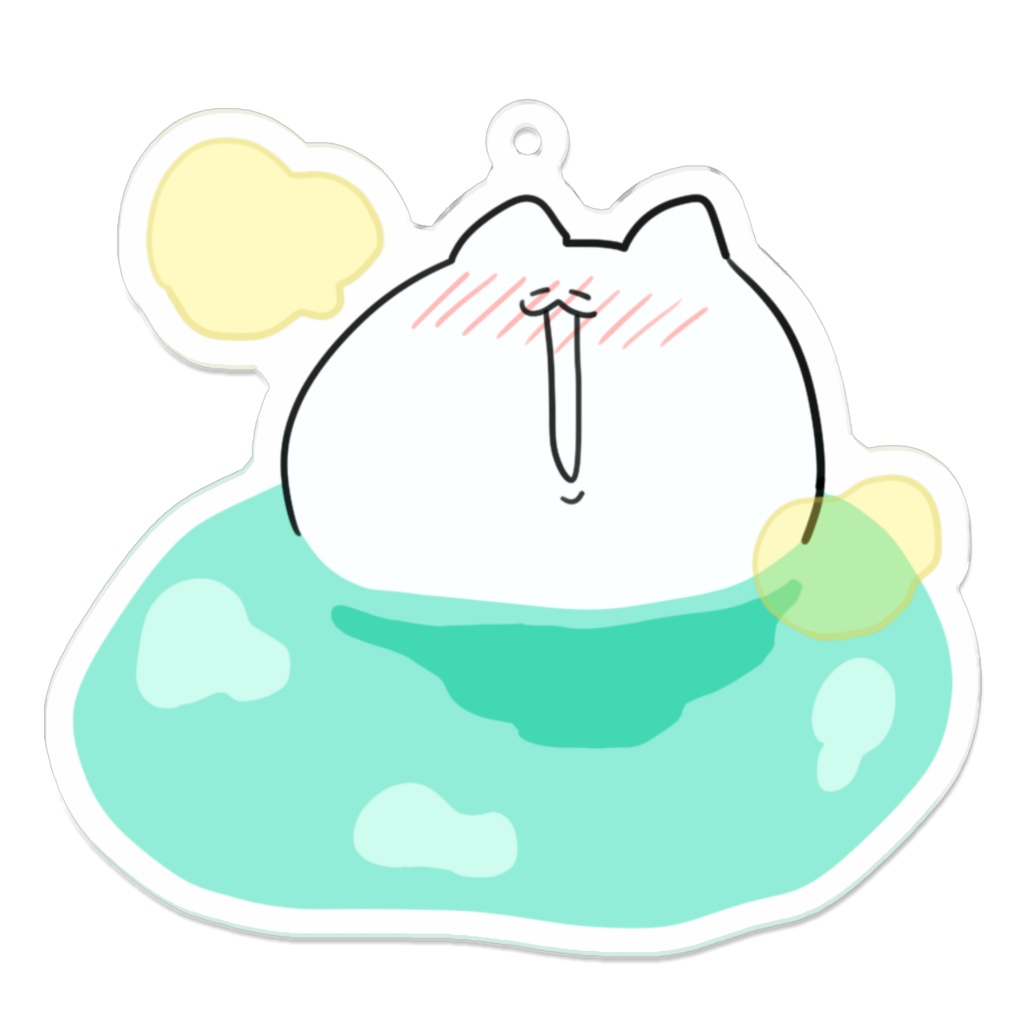 お風呂まんちくんアクキー